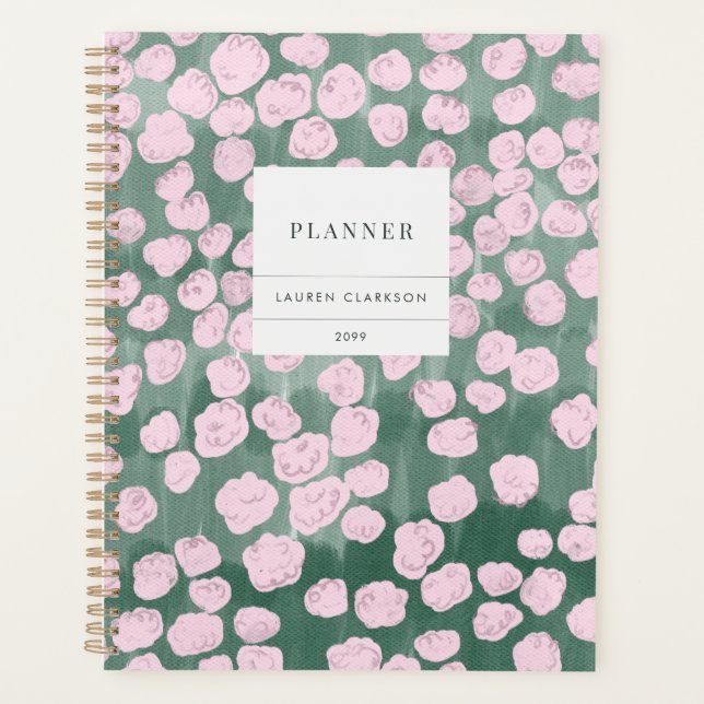 Planejador Floral Rosa Caprichoso (Frente)