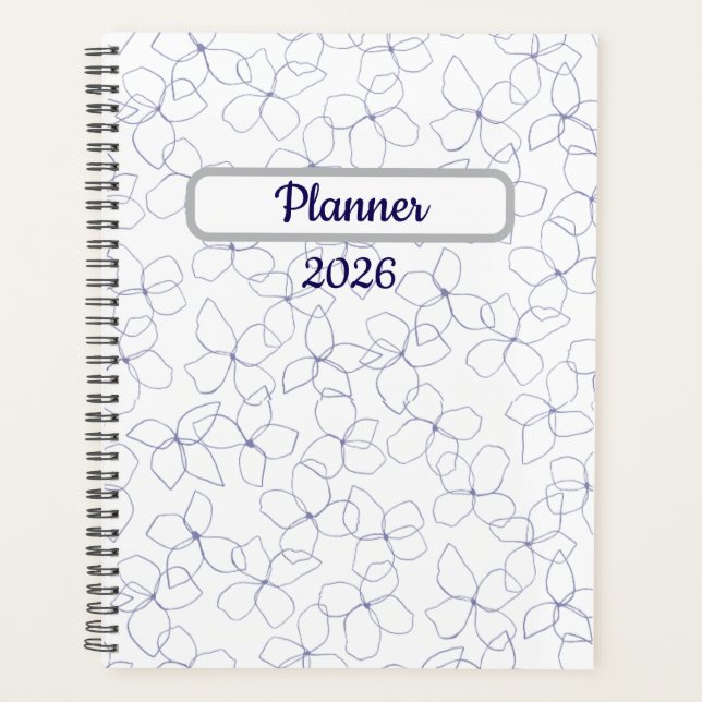 Planejador Floral – Temático de Flores Elegantes  (Frente)