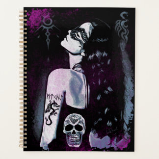 Planejador Gótico Witchy | Tatuagem de Dragão Crân