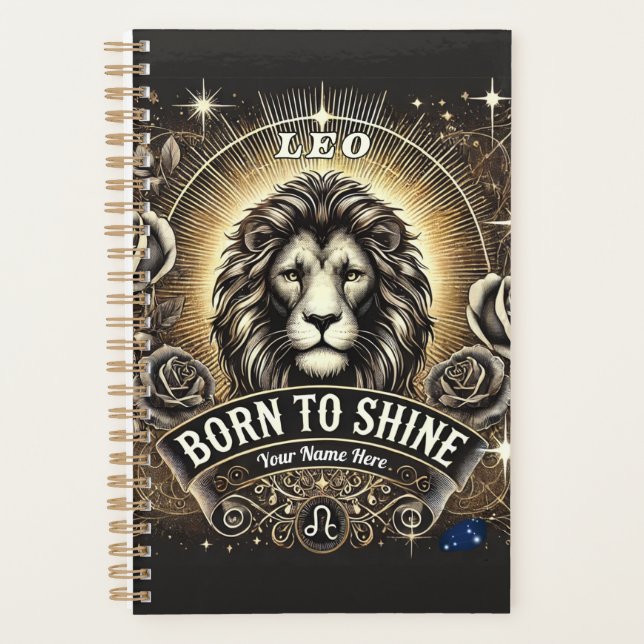 Planejador Leo "Nascer a Brilhar" (Frente)