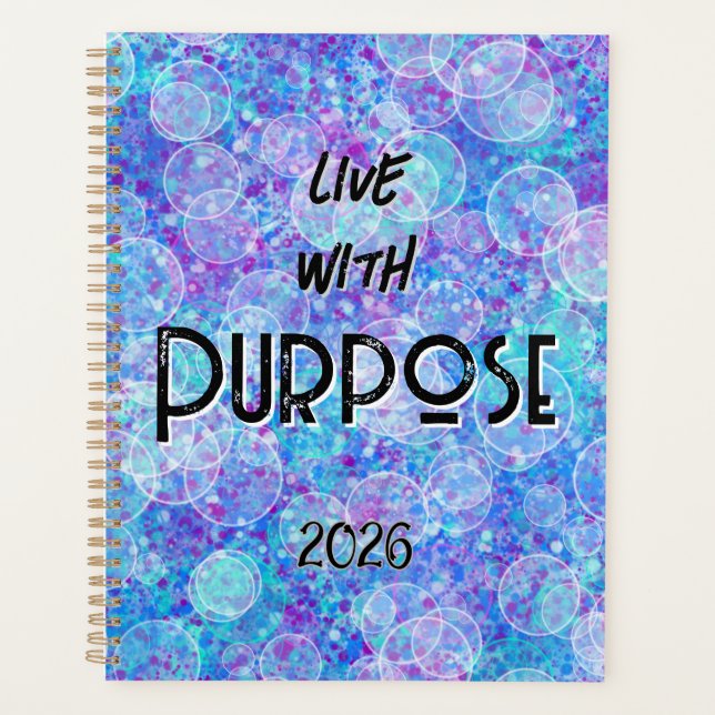 Planejador Live with Purpose 2026 (Frente)