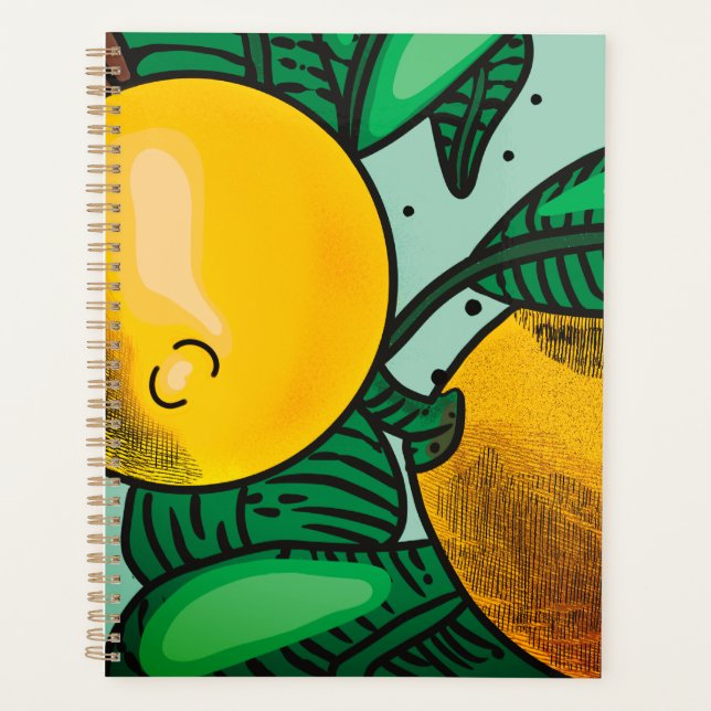 Planejador Lovely Lemons (Frente)