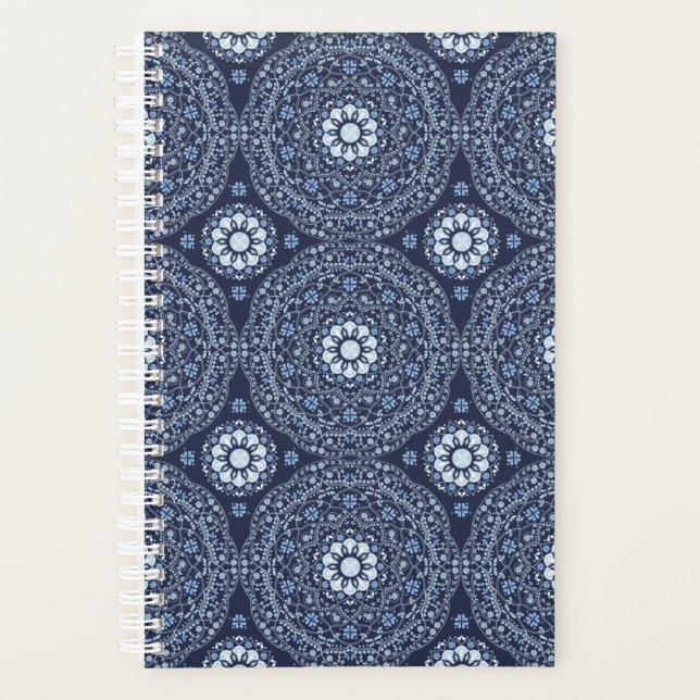 Planejador Mandala Azul (Frente)