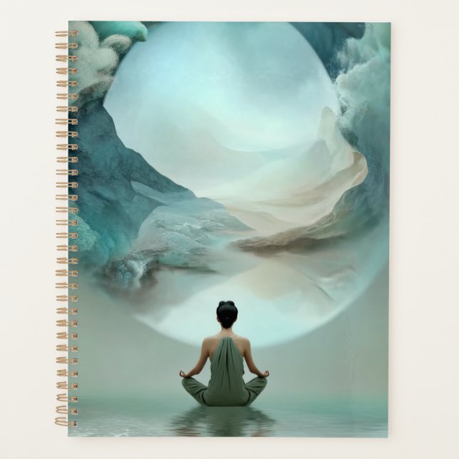 Planejador Meditação Zen Mística  (Frente)
