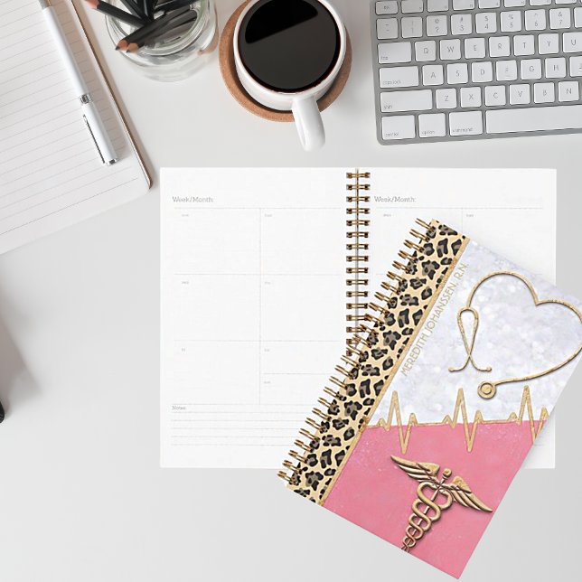 Planejador Mensal de Tema Médico (Criador carregado)