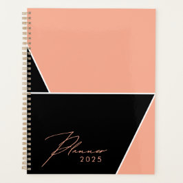 Planejador moderno personalizado abstrato elegante