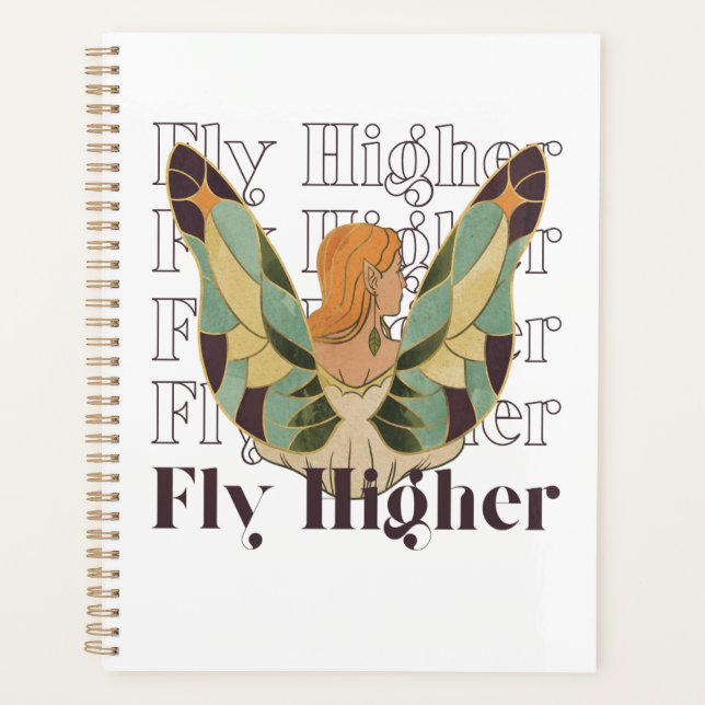 Planejador Motivacional para o Ano Novo (Frente)