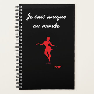 Planejador para definir metas ou reflexões pessoai