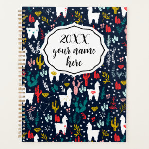 Planejador Personalizado com Alpacas