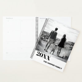 Planejador Personalizado com Foto da Família