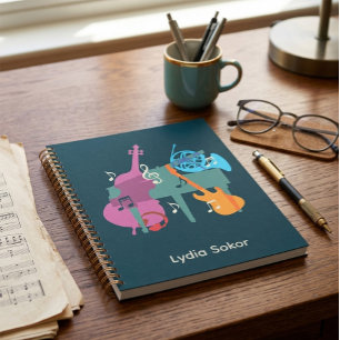 Planejador Personalizado com Tema Musical