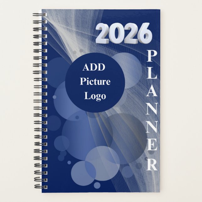 Planejador Personalizado de 2026 Anos (Frente)