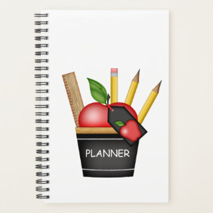 Planejador Personalizado de Cupcake Apple do Profe