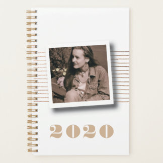 Planejador Personalizado de Diário de Fotos 2020