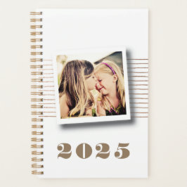 Planejador Personalizado de Diário de Fotos 2025