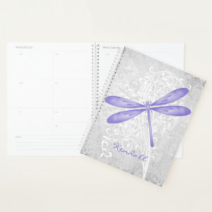 Planejador Personalizado de Dragonfly Roxo