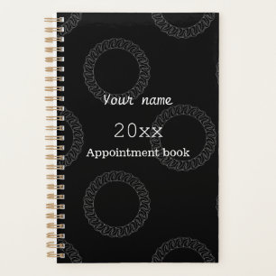 Planejador personalizado de livro de compromissos 