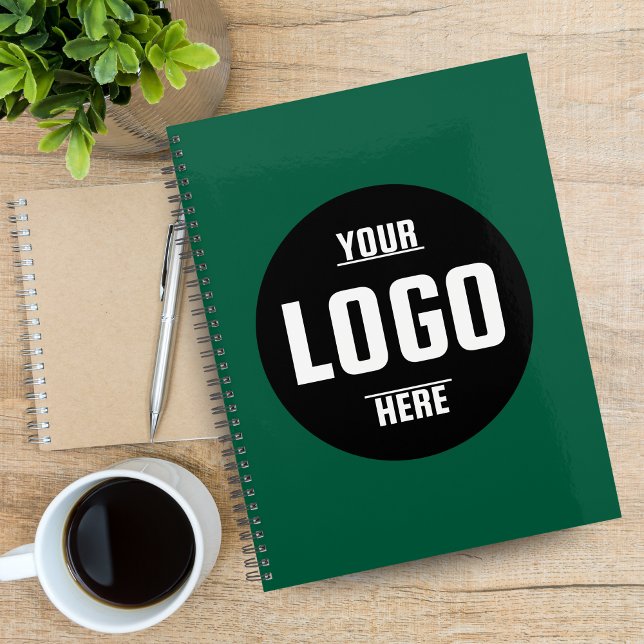 Planejador personalizado de logotipo de empresa 20 (Custom Business Logo Green Planner 2026 – Personalized)