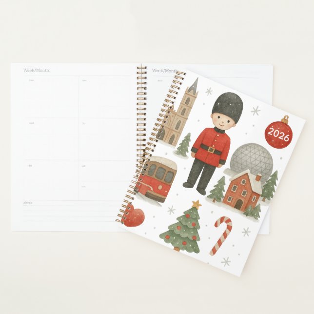 Planejador Personalizado de Natal em Montreal em A (Exibição)