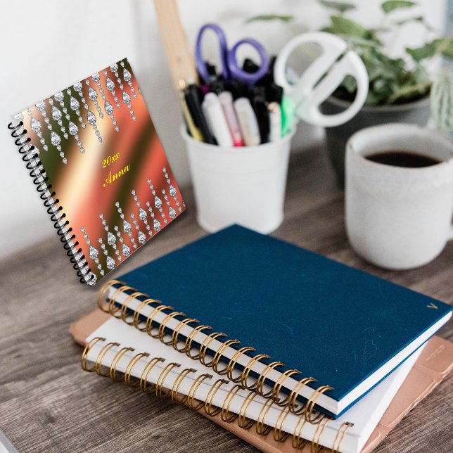 Planejador Personalizado de Satélite de Cobre Ouro (Criador carregado)