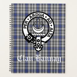Planejador Personalizado do Clã Escocês Hannay