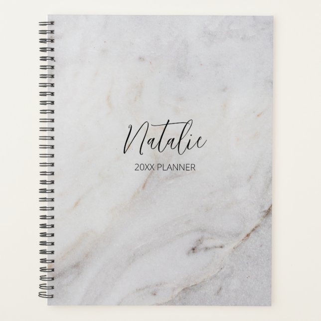 Planejador Personalizado Marble (Frente)