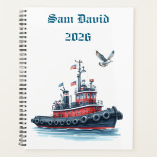 Planejador Personalizado Masculino 2026