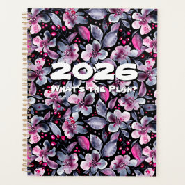 Planejador Personalizável Gloria-Preto,Cinza,Rosa 