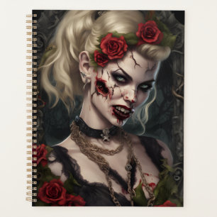 Planejador Rainha Vampira Gótica   Chifres de Fant