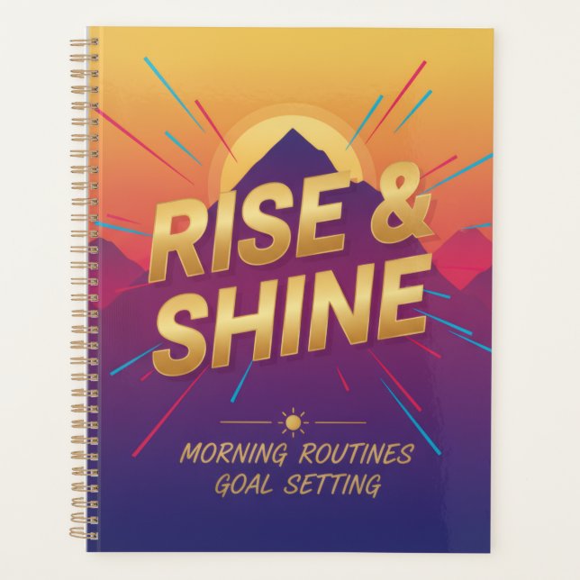 Planejador Rise & Shine (Frente)