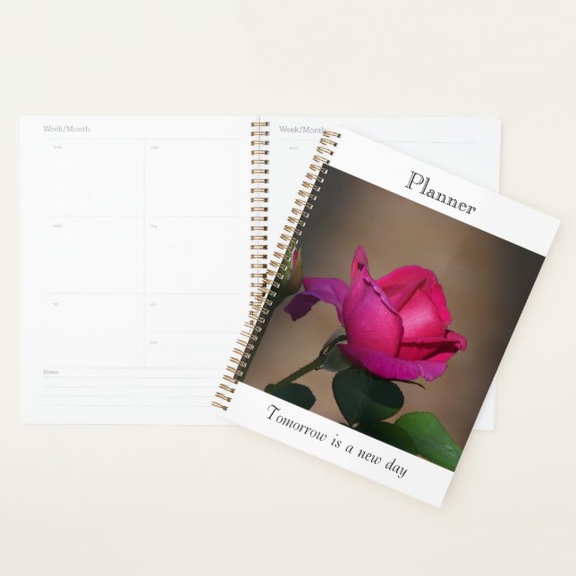 Planejador Rosa Rosa Profunda (Exibição)