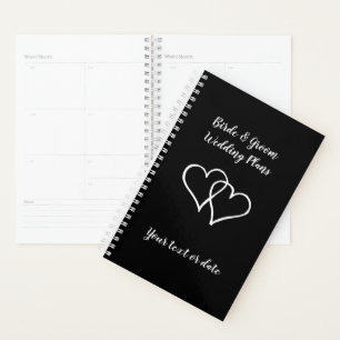 Planejador semanal/mensal personalizado para casal