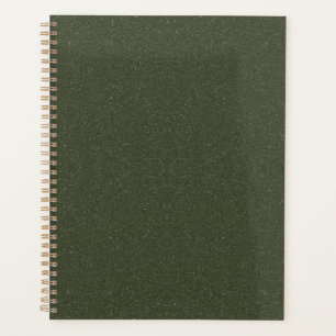 Planejador Semanal Personalizado de Moss Verde Tex
