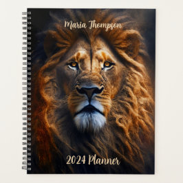 Planejador Wise Strong Lion Personalizado 20XX