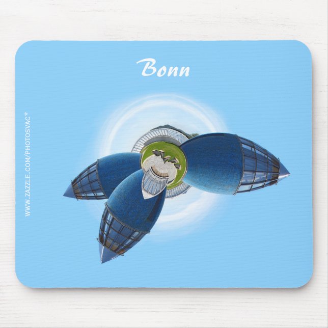 Planet Bonn Mouse Pad (Frente)