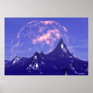 Planet Rise na Poster da Cúpula