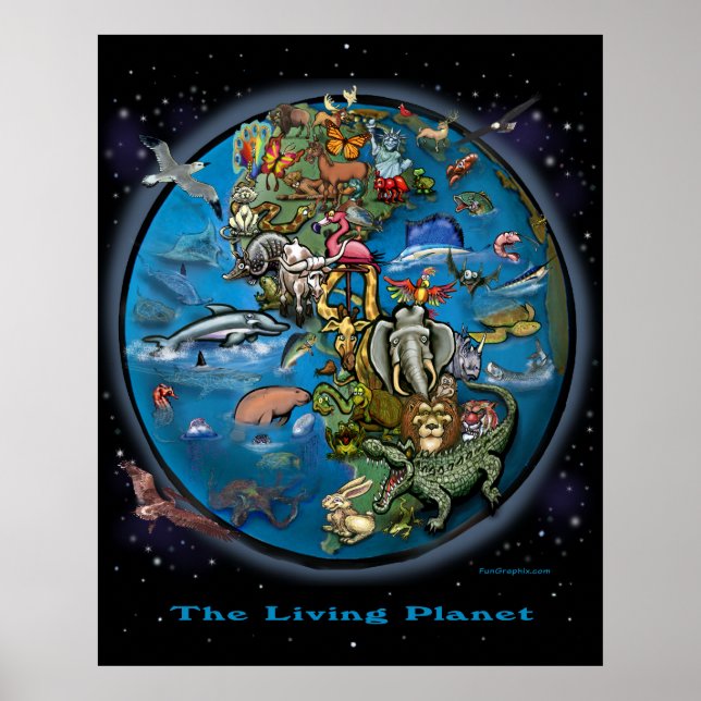 Planeta Animal Poster (Frente)