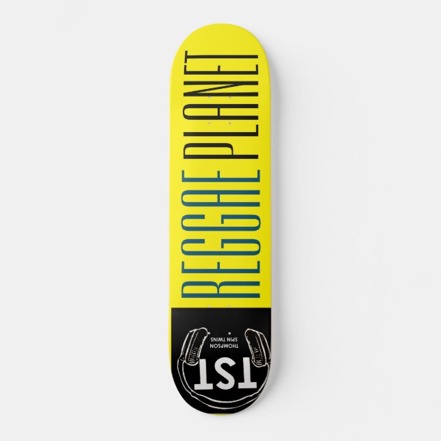 PLANETA DE REGGAE Skateboard / JMT EUA (Frente)