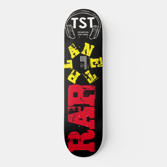 PLANETA DO RAP Skate (Frente)