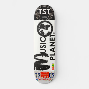 PLANETA MUSICAL DE SKATEBOARD JMT EUA Skateboard