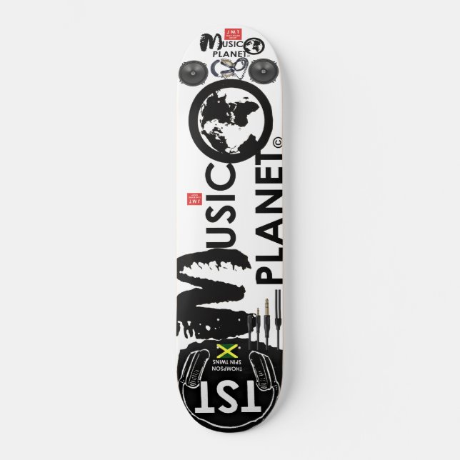 PLANETA MUSICAL  Skateboard (Frente)