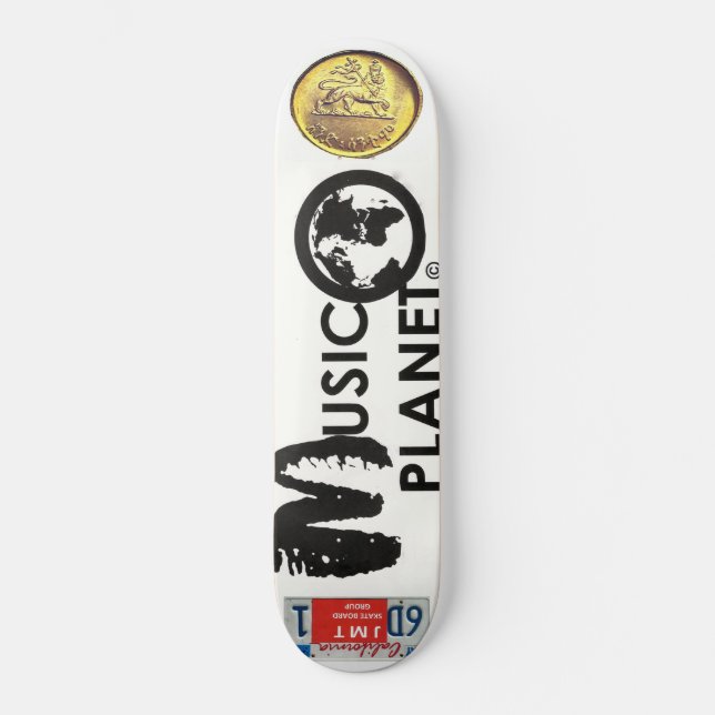 PLANETA MUSICAL Skateboard (Frente)