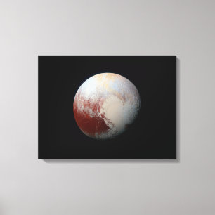 Planeta Pluto do anão por canvas de New Horizons