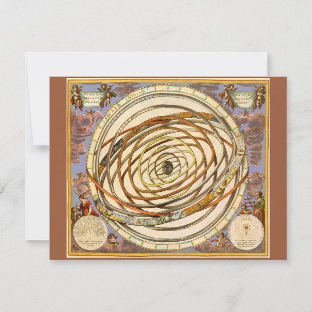 Planetas de Órbita da Astronomia Vintage, Andreas  (Frente)