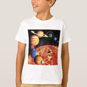 Planetas do Sistema Solar - Camisa T