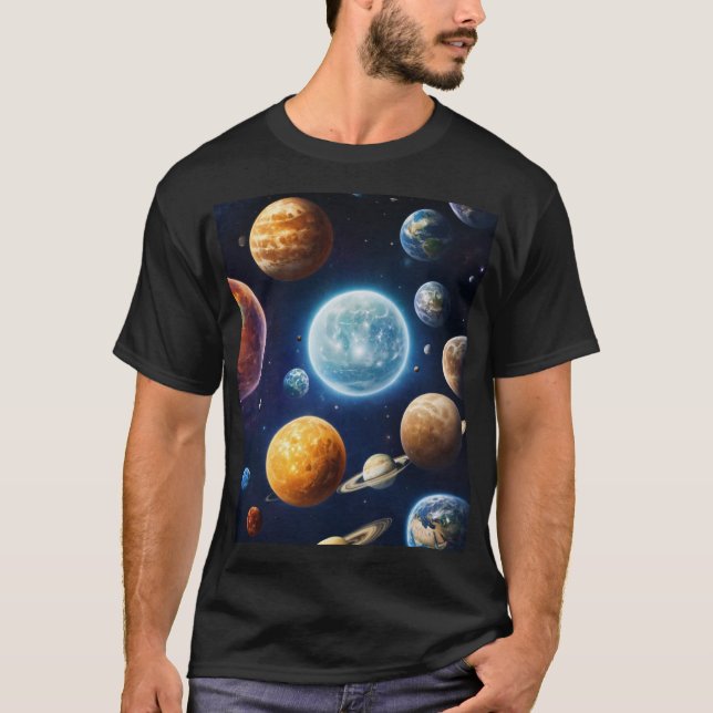 Planetas T-Shirt (Frente)