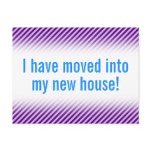 Planície & cartão Home novo minimalista