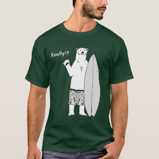 Planície surfando global do t-shirt das alterações