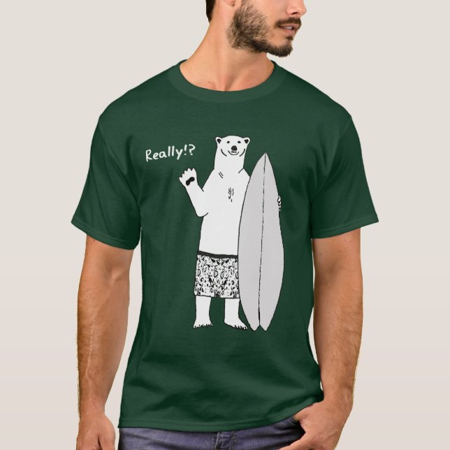 Planície surfando global do t-shirt das alterações (Frente)