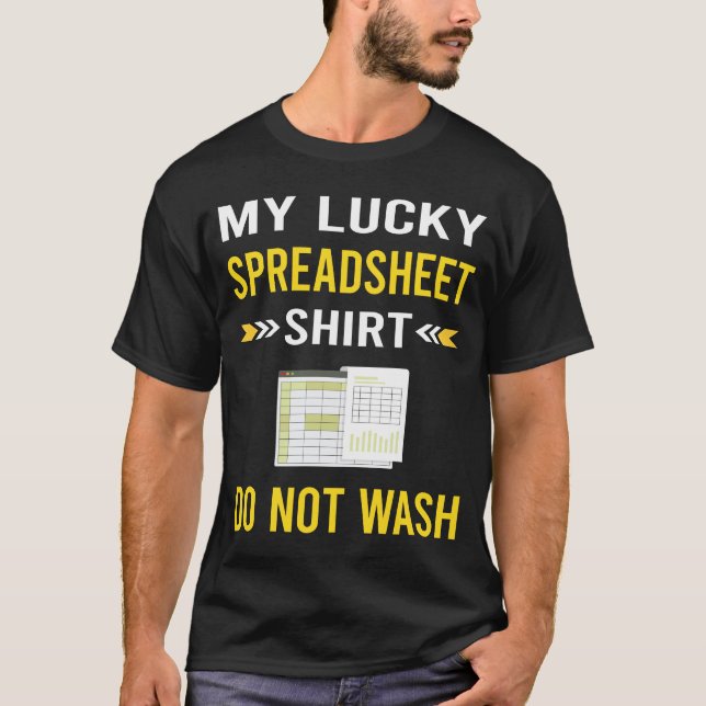 Planilha da Camisa da Sorte Planilhas (Frente)